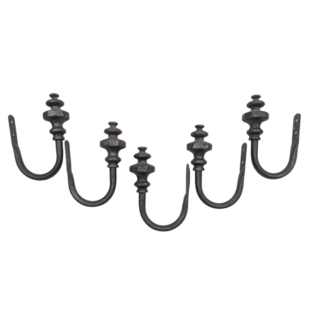 Sophisticated Black Wall Hooks for Stylish Decor